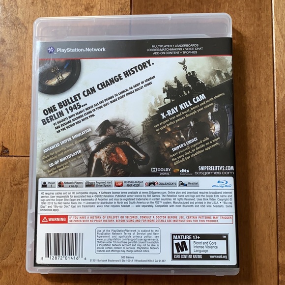 Sniper Elite PS3 Game - Picture 2 of 4